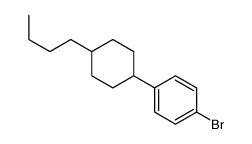 1-Bromo-4-(4-butylcyclohexyl)benzene结构式