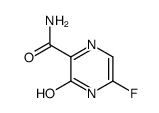 5-氟-3-氧代-3,4-二氢吡嗪-2-羧酰胺结构式