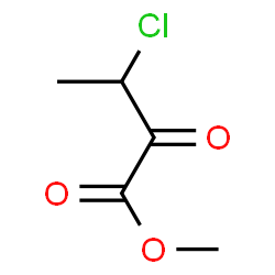 Butanoic acid,3-chloro-2-oxo-,methyl ester结构式