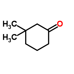 3,3-Dimethylcyclohexanone Structure