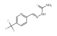 Hydrazinecarbothioamide,2-[[5-(trifluoromethyl)-2-pyridinyl]methylene]- structure