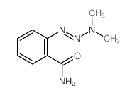 o-(3,3-Dimethyltriazeno)benzamide Structure