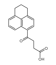 4-(2,3-dihydro-1H-phenalen-6-yl)-4-oxobutanoic acid Structure