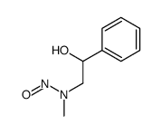 N-(2-hydroxy-2-phenylethyl)-N-methylnitrous amide Structure