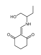 2-{[(1-Hydroxy-2-butanyl)amino]methylene}-1,3-cyclohexanedione Structure