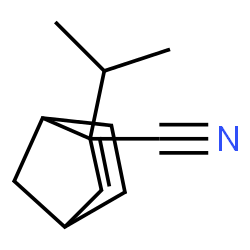 Bicyclo[2.2.1]hept-5-ene-2-carbonitrile, 2-(1-methylethyl)-, endo- (9CI) structure