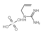 Guanidine, 2-propenyl-, sulfate (2:1) structure