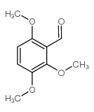 2,3,6-trimethoxybenzaldehyde Structure