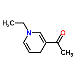 Ethanone, 1-(1-ethyl-1,4-dihydro-3-pyridinyl)- (9CI) structure