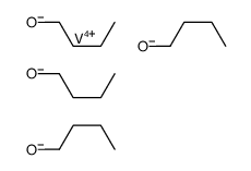 Vanadium tetrabutoxide Structure