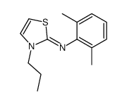 N-(2,6-dimethylphenyl)-3-propyl-1,3-thiazol-2-imine Structure