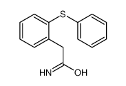 2-(2-phenylsulfanylphenyl)acetamide结构式