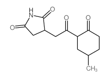 3-[2-(5-methyl-2-oxo-cyclohexyl)-2-oxo-ethyl]pyrrolidine-2,5-dione结构式