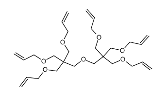 bis-(3-allyloxy-2,2-bis-allyloxymethyl-propyl)-ether结构式