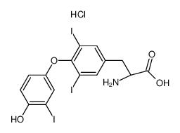 Liothronin hydrochloride结构式