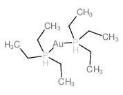 gold; triethylphosphanium picture