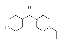 Piperazine, 1-ethyl-4-(4-piperidinylcarbonyl)- (9CI) picture