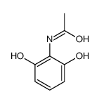 N-(2,6-dihydroxyphenyl)acetamide结构式