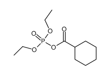 cyclohexanecarboxylic (diethyl phosphoric) anhydride结构式