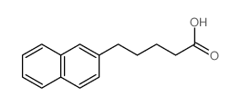 5-naphthalen-2-ylpentanoic acid Structure