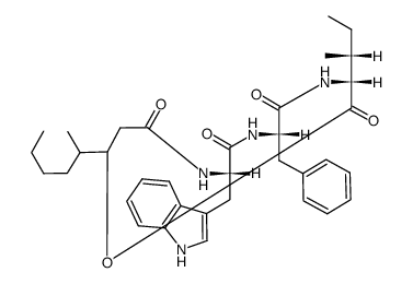 白僵菌交酯 Ja结构式