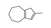 9-methylbicyclo[5.3.0]deca-1(7),9-diene结构式