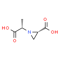 1-Aziridineaceticacid,2-carboxy-alpha-methyl-,(alphaS,2S)-(9CI) picture