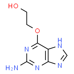 6-hydroxyethylguanine结构式