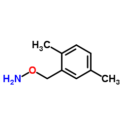 Hydroxylamine, O-[(2,5-dimethylphenyl)methyl]- (9CI) structure