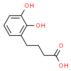 4-(2,3-Dihydroxyphenyl)butyric Acid结构式