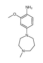 2-methoxy-4-(4-methyl-1,4-diazepan-1-yl)aniline picture