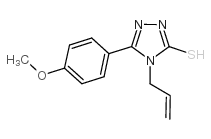 4-ALLYL-5-(4-METHOXYPHENYL)-4H-1,2,4-TRIAZOLE-3-THIOL Structure