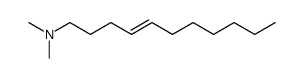 E-N,N-dimethylamino-1 undecene-4结构式