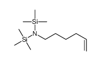 6-Bis(trimethylsilyl)amino-1-hexene structure