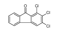 1,2,3-trichlorofluoren-9-one结构式