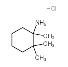 1,2,2-trimethylcyclohexan-1-amine hydrochloride结构式