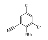 2-Amino-3-bromo-5-chlorobenzonitrile structure