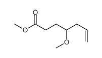 methyl 4-methoxyhept-6-enoate Structure