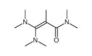 3,3-bis(dimethylamino)-N,N,2-trimethylprop-2-enamide结构式