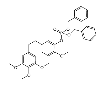 erianin phospho-dibenzyl ester结构式