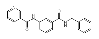 N-(3-(苄基氨基甲酰)苯基)烟酰胺图片