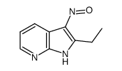 2-ethyl-3-nitroso-1H-pyrrolo[2,3-b]pyridine结构式