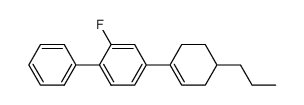 4-n-propyl-1-(2'-fluorobiphenyl-4'-yl)cyclohexene Structure