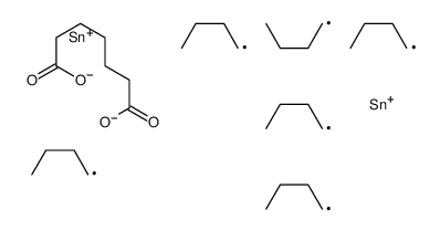 bis(tributylstannyl) heptanedioate结构式