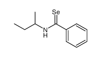 N-sec-Butyl-selenobenzamide结构式