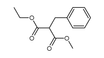 benzyl-malonic acid ethyl ester methyl ester结构式