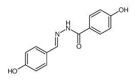 4-hydroxy-N'-[(4-oxocyclohexa-2,5-dien-1-ylidene)methyl]benzohydrazide Structure