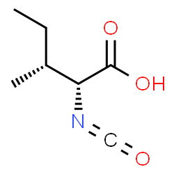 N-(Oxomethylene)-D-isoleucine structure