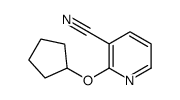 2-环戊基氧基-烟腈结构式