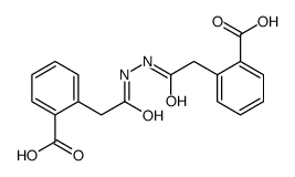 1,2-Bis[(O-carboxyphenylacetyl)hydrazine结构式